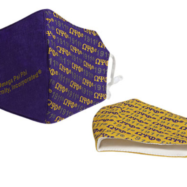 Hemp Face Mask Sets - Omega Psi Phi
