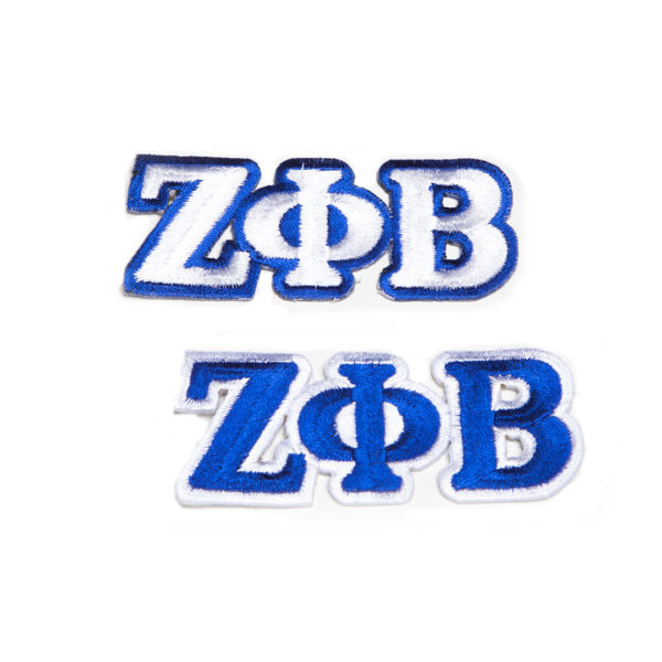 Small Letter Patch Sets - Zeta Phi Beta, Royal