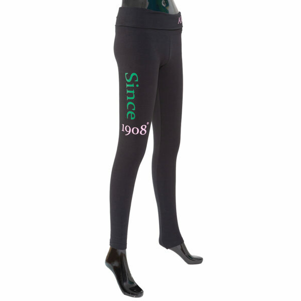 Yoga Leggings - Alpha Kappa Alpha, XX-Large