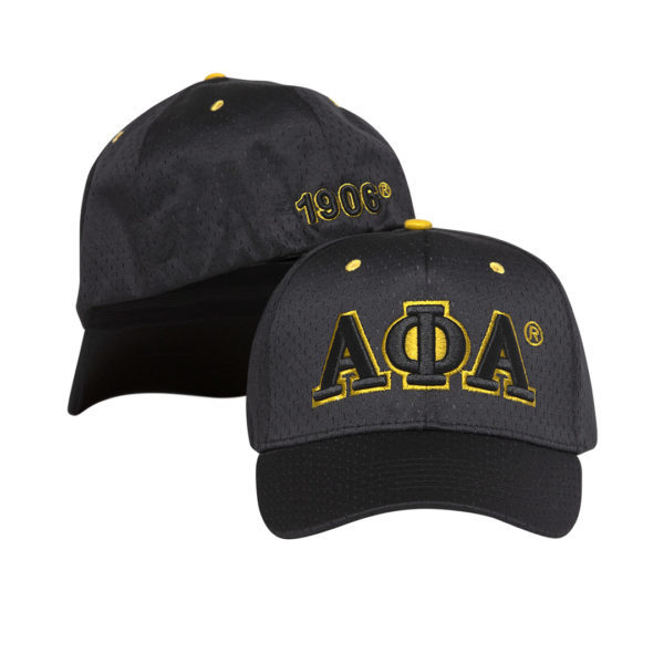 Mesh Cap - Alpha Phi Alpha, Black