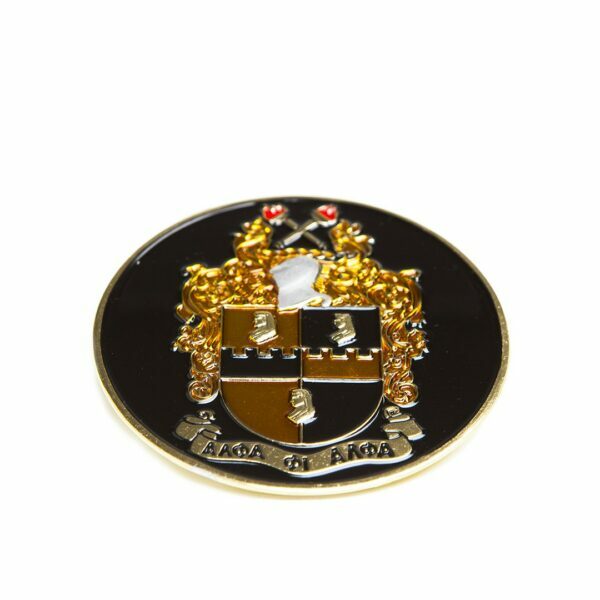 Round Car Badge - Alpha Phi Alpha