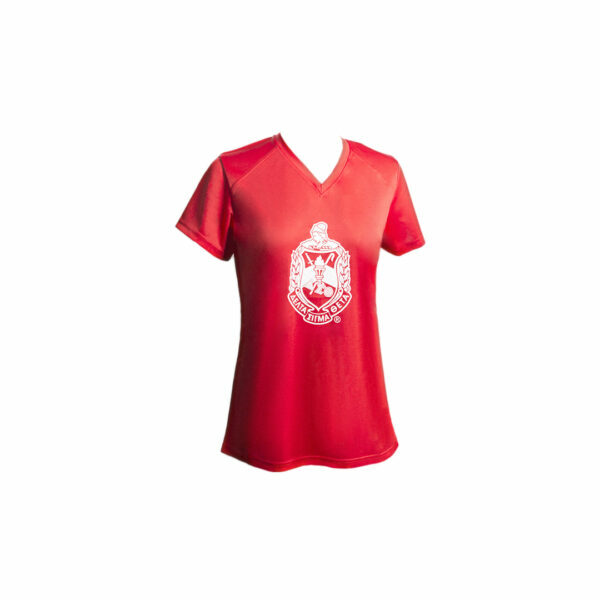 Performance Tee - Delta Sigma Theta, Red, Small