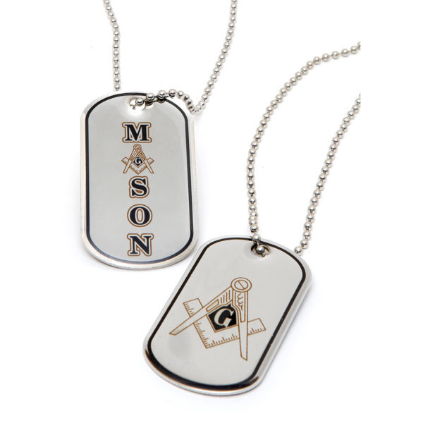Epoxy Dog-Tag - Mason