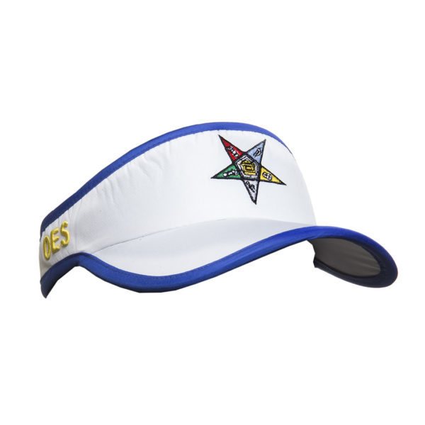 Featherlite Visor - Eastern Star, White