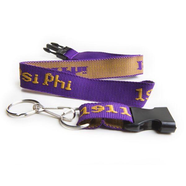 Woven Embroidered Lanyard - Image 5