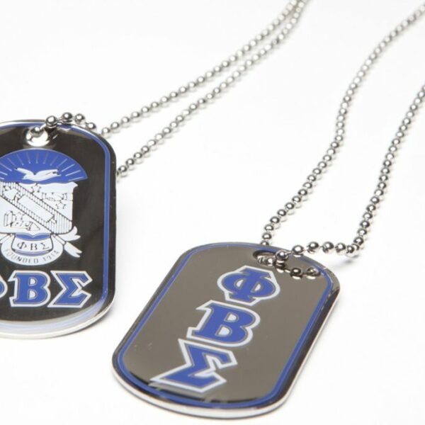 Epoxy Dog-Tag - Phi Beta Sigma