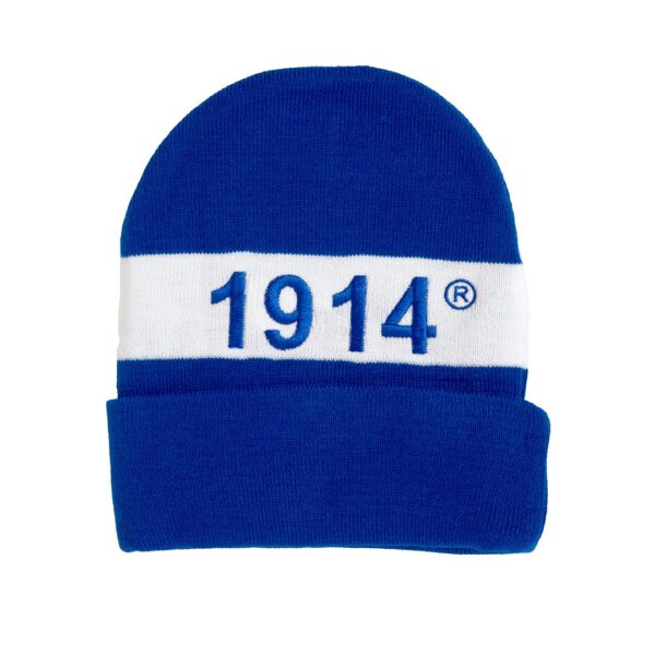 Embroidered Knit Beanie - Image 2