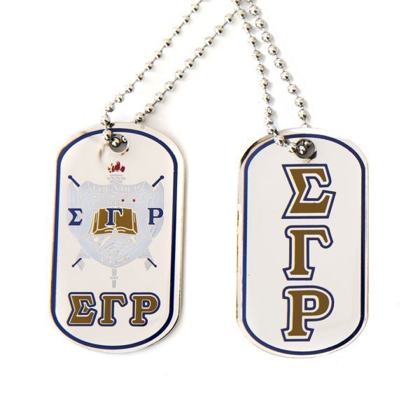 Epoxy Dog-Tag - Sigma Gamma Rho