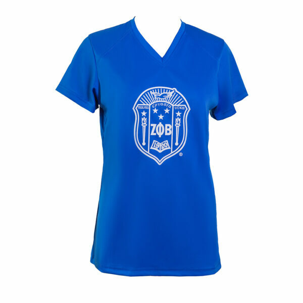 Performance Tee - Zeta Phi Beta, Blue, Small