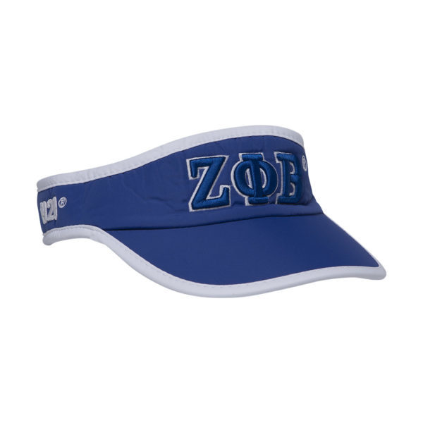Featherlite Visor - Zeta Phi Beta, Blue