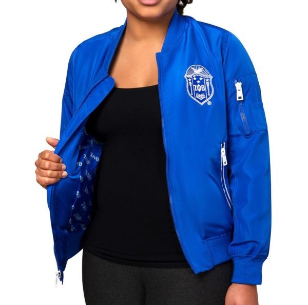 Satin Bomber Jacket