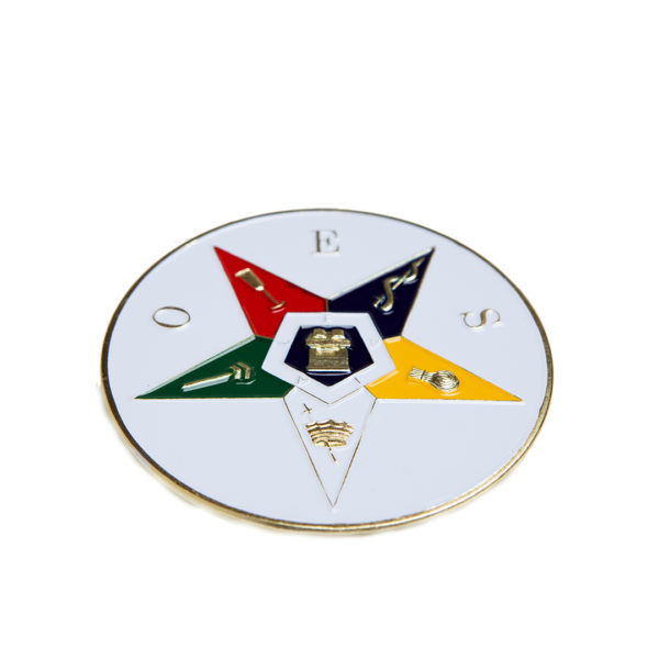 Round Car Badge - Eastern Star