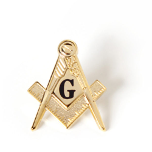3D Crest Lapel Pin - Mason
