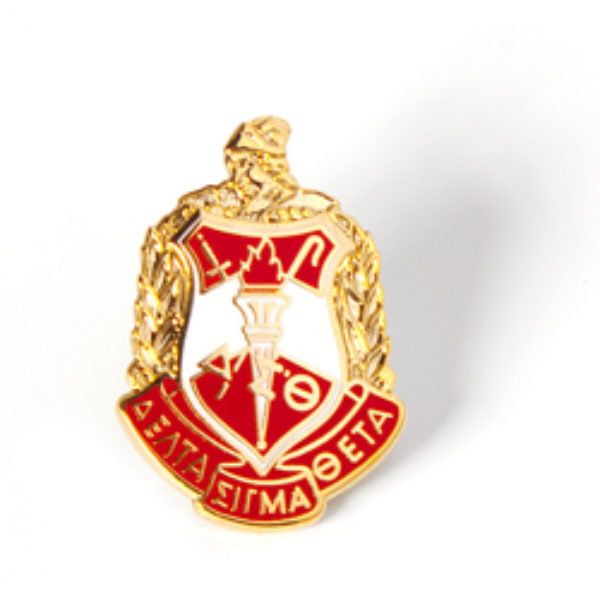 3D Crest Lapel Pin - Delta Sigma Theta