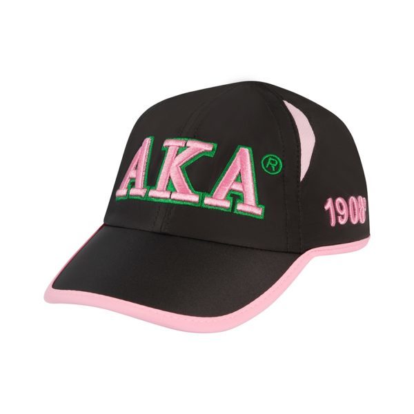 Featherlite Cap - Alpha Kappa Alpha, Black