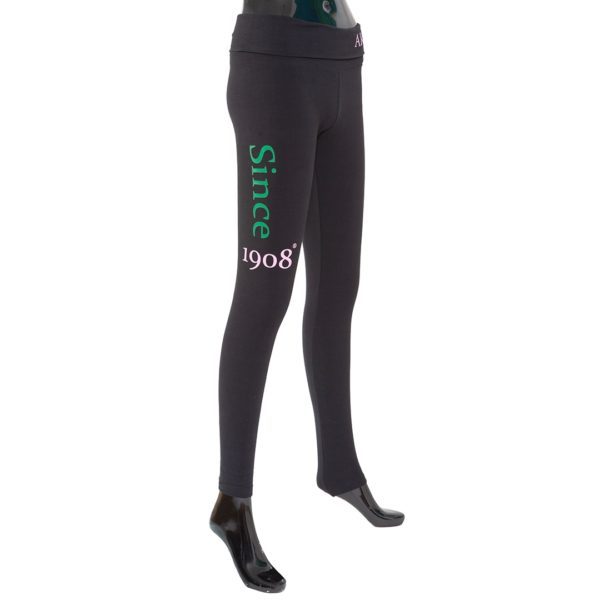 Yoga Leggings - Alpha Kappa Alpha, Large
