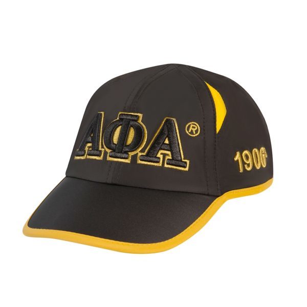 Featherlite Cap - Alpha Phi Alpha, Black