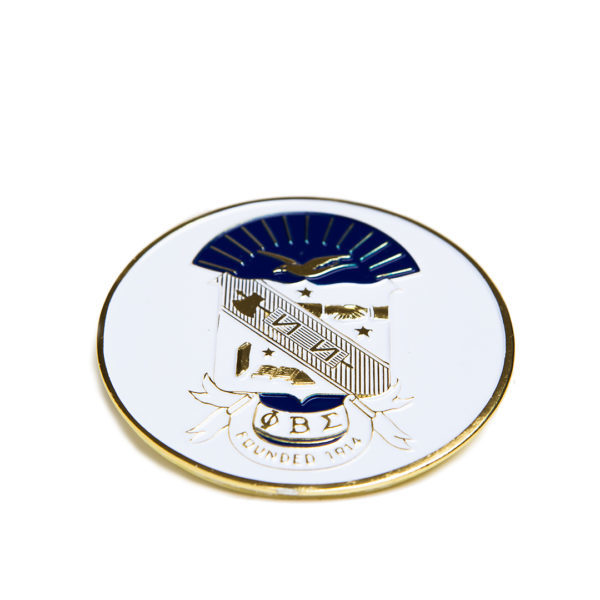 Round Car Badge - Phi Beta Sigma