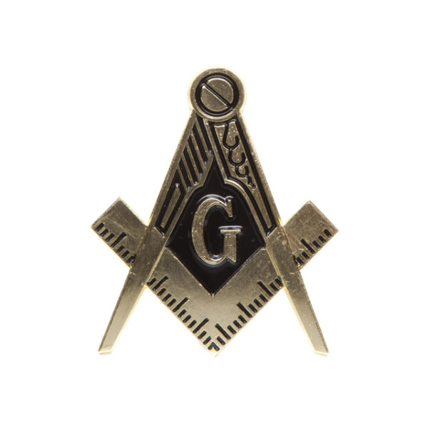 Die-Cut Car Badge - Mason, Gold