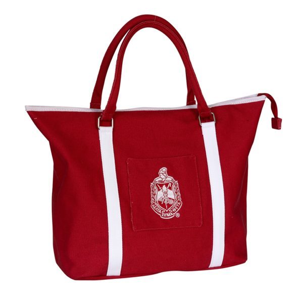 Canvas Tote Bag - Delta Sigma Theta