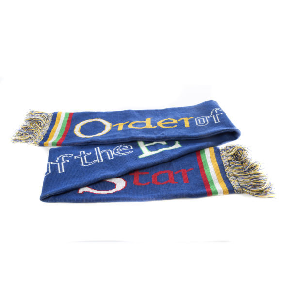Knit Scarf - Eastern Star, Blue