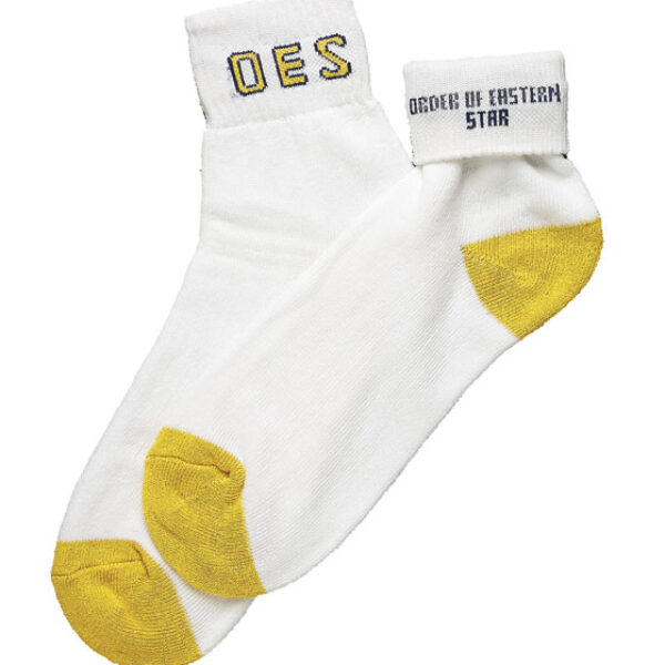 Ankle Socks - Eastern Star, White