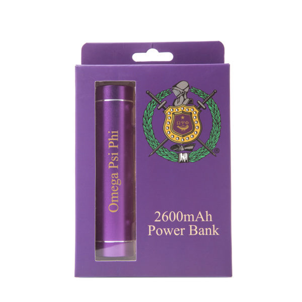 LED Power Bank - Omega Psi Phi