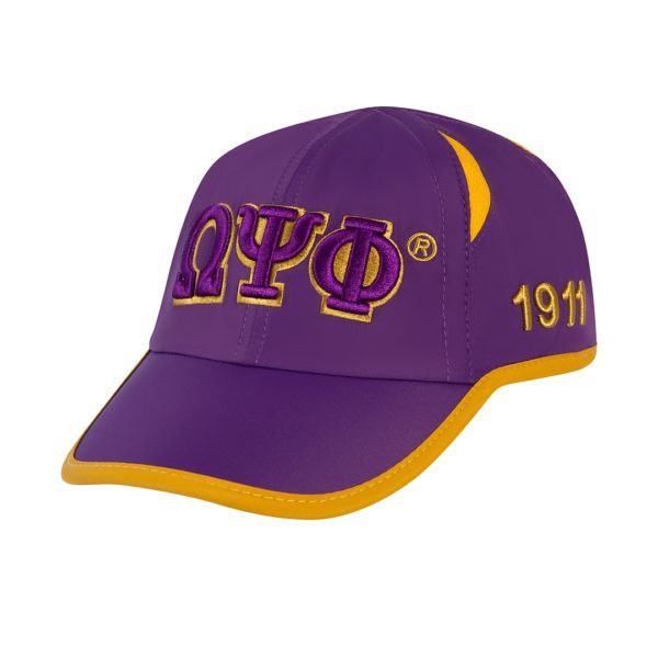 Featherlite Cap - Omega Psi Phi, Purple