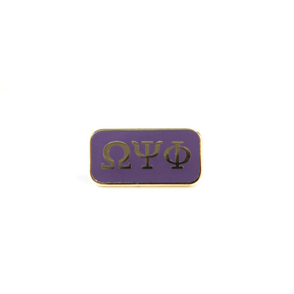 Bar Lapel Pin - Omega Psi Phi