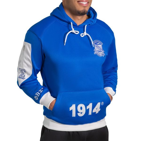 Elite Hoodie Pullover - Phi Beta Sigma, Medium