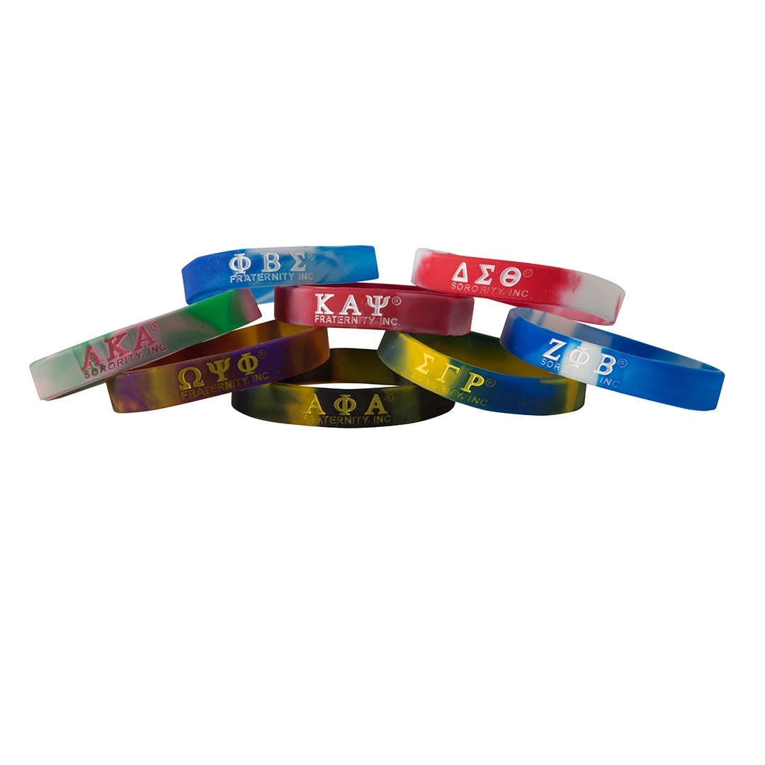 Tie-Dye Silicone Wristband