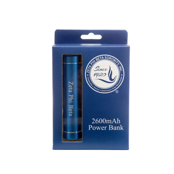 LED Power Bank - Zeta Phi Beta