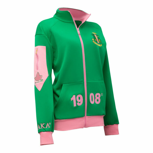 Elite Track Jacket - Alpha Kappa Alpha, Small, Green
