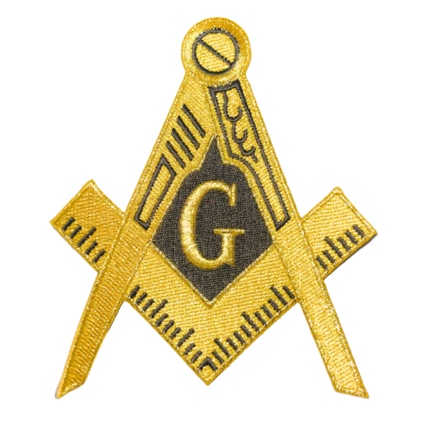 5 Inch Crest - Mason, Gold