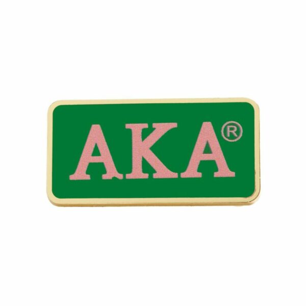Bar Lapel Pin - Alpha Kappa Alpha