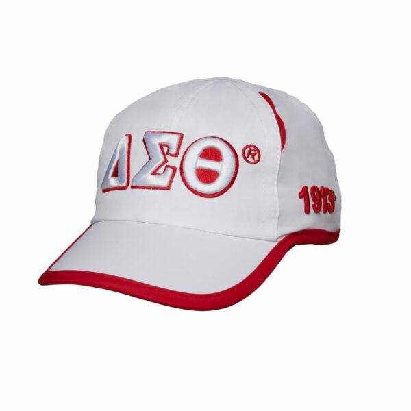 Featherlite Cap - Delta Sigma Theta, White