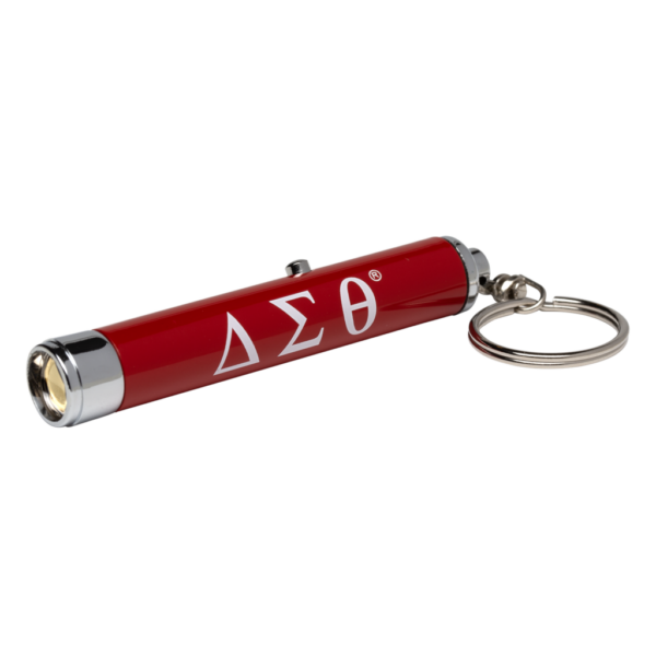 Torch Light Key Ring - Delta Sigma Theta