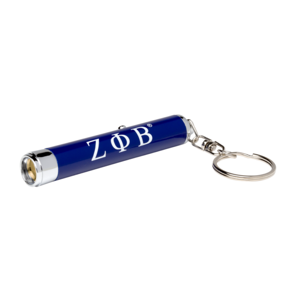 Torch Light Key Ring - Zeta Phi Beta