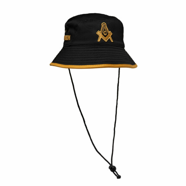 Novelty Bucket Hat - Mason, Black