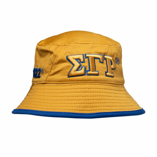 Novelty Bucket Hat - Sigma Gamma Rho, Gold