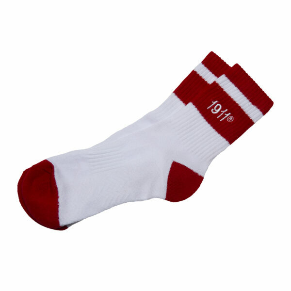 Quarter Socks - Kappa Alpha Psi, White