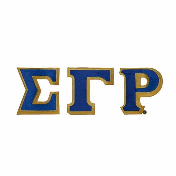 Large Letter Patch Sets - Sigma Gamma Rho, Royal