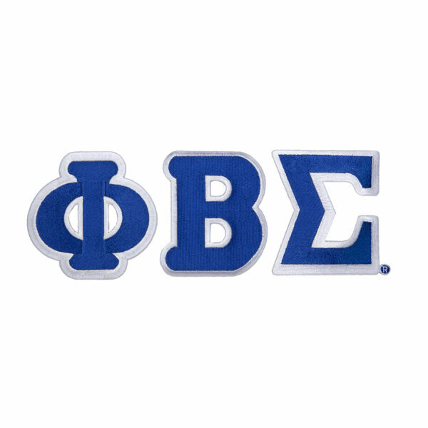 Large Letter Patch Sets - Phi Beta Sigma, Royal